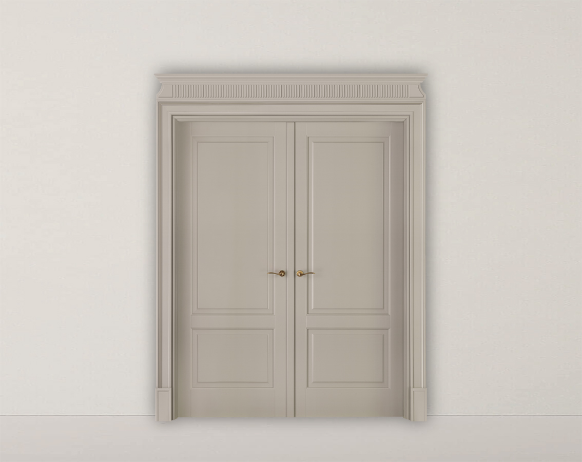 Serie 200 mod. 2-14 Double door - laccati 2-14 ral double